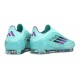 adidas F50 Elite Sin Cordones FG Azul Negro