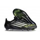 adidas F50 Elite Sin Cordones FG Negro Blanco Amarillo
