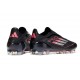 adidas F50 Elite Sin Cordones FG Negro Rojo