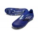 adidas F50 Elite Sin Cordones FG Azul