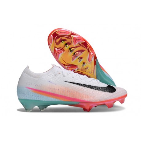 Nike Zoom Mercurial Vapor XVI Elite FG Blanco Negro Rojo Azul