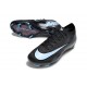 Nike Zoom Mercurial Vapor XVI Elite FG Negro Hielo Azul