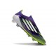 adidas F50 Elite Sin Cordones FG Morado Unity Blanco Amarillo Solar 