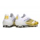 adidas F50 Elite Sin Cordones FG Blanco Amarillo