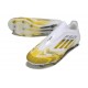 adidas F50 Elite Sin Cordones FG Blanco Amarillo