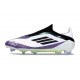 adidas F50 Elite Sin Cordones FG X Messi Ftwr Blanco Negro Morado Unity