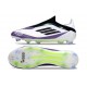 adidas F50 Elite Sin Cordones FG X Messi Ftwr Blanco Negro Morado Unity