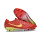 Botas Nike Tiempo Legend X Elite FG Rojo Dorado