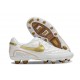 Botas Nike Tiempo Legend X Elite FG Ronaldo Blanco Dorado