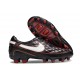 Botas Nike Tiempo Legend X Elite FG R10 Negro Blanco Rojo