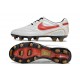 Botas Nike Tiempo Legend X Elite FG Ronaldo Blanco Rojo