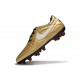 Botas Nike Tiempo Legend X Elite FG Ronaldo Dorada Blanco