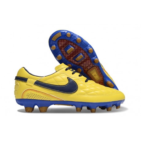 Botas Nike Tiempo Legend X Elite FG Amarillo Negro
