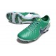 Nike Tiempo Legend X Elite FG Stadium Verde Blanco Oscuro Obsidiana