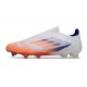adidas F50 Elite Laceless FG Ftwr Blanco Rojo Azul Lúcido