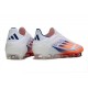 adidas F50 Elite Laceless FG Ftwr Blanco Rojo Azul Lúcido
