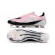 adidas F50 Elite Laceless FG Rosa Blanco Negro