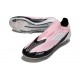 adidas F50 Elite Laceless FG Rosa Blanco Negro