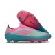 adidas F50 Elite Laceless FG Flash Agua Rosa Lúcido Lucid Cyan