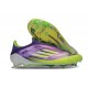 adidas F50 Elite Laceless FG Morado Rush Ftwr Blanco Limón Lúcido