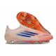 adidas F50 Elite Laceless FG Naranja Azul