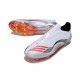 adidas F50 Elite Laceless FG X MESSI Ftwr Blanco Rojo Lúcido Plateado Met.