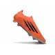 adidas F50 Elite Laceless FG Naranja Negro