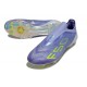 adidas F50 Elite Laceless FG Violeta Tone Limón Lúcido Morado Rush
