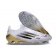 adidas F50 Elite Laceless FG Blanco Negro Met Dorado