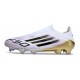 adidas F50 Elite Laceless FG Blanco Negro Met Dorado