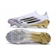 adidas F50 Elite Laceless FG Blanco Negro Met Dorado