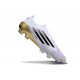 adidas F50 Elite Laceless FG Blanco Negro Met Dorado