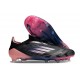 adidas F50 Elite Laceless FG Negro Rosa