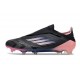adidas F50 Elite Laceless FG Negro Rosa