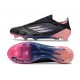 adidas F50 Elite Laceless FG Negro Rosa