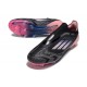 adidas F50 Elite Laceless FG Negro Rosa
