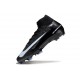 Nike Air Zoom Mercurial Superfly X Elite FG Negro Hielo Azul