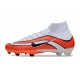Nike Air Zoom Mercurial Superfly X Elite FG Rojo Blanco Negro