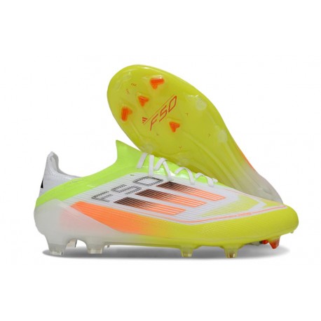 Botas de Futbol adidas F50 Elite FG Amarillo Naranja