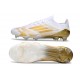 Botas de Futbol adidas F50 Elite FG Blanco Met Dorado