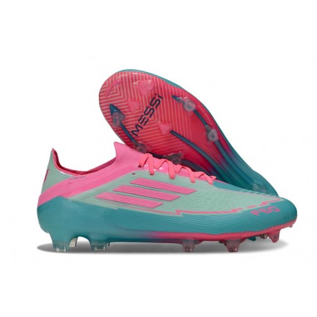 Botas de Futbol adidas F50 Elite FG Flash Agua Rosa Lúcido Lucid Cyan
