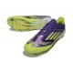 Botas de Futbol adidas F50 Elite FG Morado Rush Ftwr Blanco Limón Lúcido