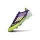 Botas de Futbol adidas F50 Elite FG Morado Rush Ftwr Blanco Limón Lúcido