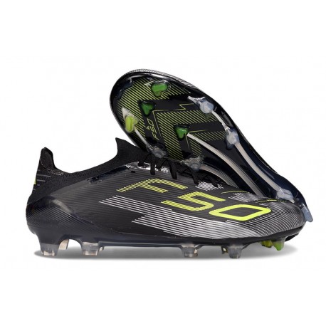 Botas de Futbol adidas F50 Elite FG Negro Amarillo