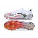 Botas de Futbol adidas F50 Elite FG X MESSI Ftwr Blanco Rojo Lúcido Plateado Met.