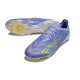Botas de Futbol adidas F50 Elite FG Violeta Tone Limón Lúcido Morado Rush