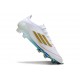 Botas de Futbol adidas F50 Elite FG Blanco Verde Dorado