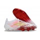 Botas de Futbol adidas F50 Elite FG Blanco Rojo Dorado