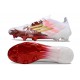 Botas de Futbol adidas F50 Elite FG Blanco Rojo Dorado