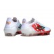 Botas de Futbol adidas F50 Elite FG Blanco Rojo Verde
